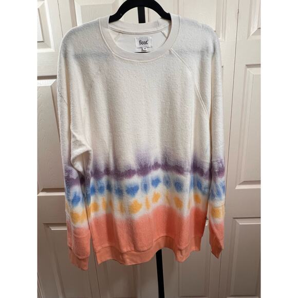 Feat Sz‎ XL Blanket Blend Crewneck Coral Reef Long Sleeve Sweatshirt NEW!!! - Picture 1 of 5